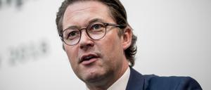 Andreas Scheuer (CSU), Bundesverkehrsminister. 