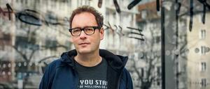 „Freinacht“ begann als Internet-Romanprojekt. Der Münchener Schriftsteller Thomas Lang, 52.