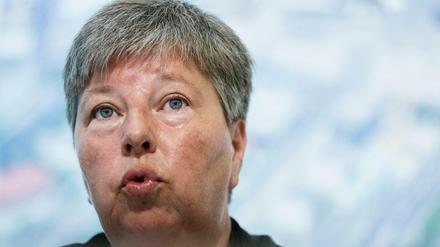 Katrin Lompscher (Die Linke), Stadtentwicklungssenatorin von Berlin. 