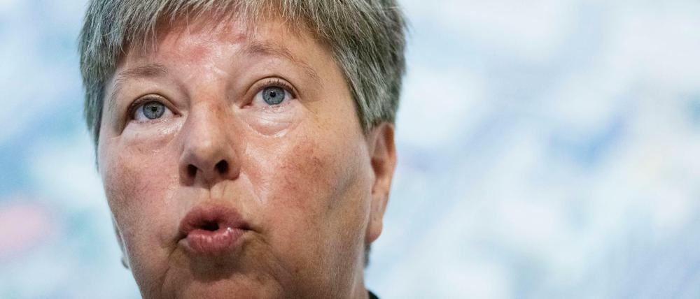 Katrin Lompscher (Die Linke), Stadtentwicklungssenatorin von Berlin. 