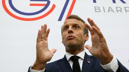 Frankreichs Präsident Emmanuel Macron