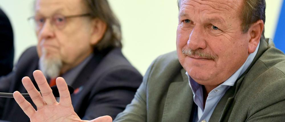 Verdi-Chef Frank Bsirske hört im September nach 18 Jahren an der Spitze der Gewerkschaft auf. 