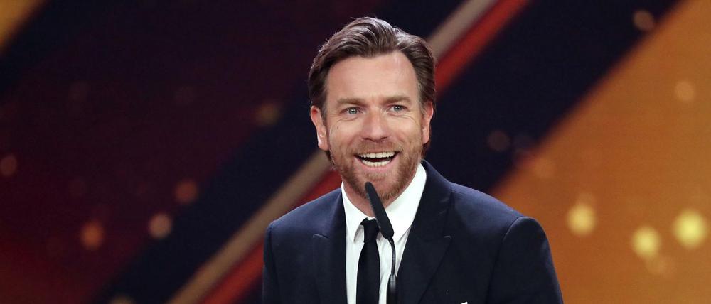 Ewan McGregor bei der 53. Verleihung der Goldenen Kamera 2018.
