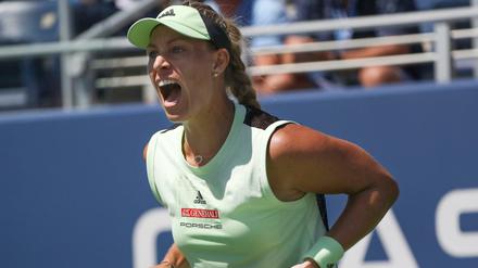Zum Schreien. Angelique Kerber verlor gleich in der ersten Runde bei den US Open. 