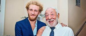 Theater-Duo: Johannes Hallervorden und sein Vater Dieter.