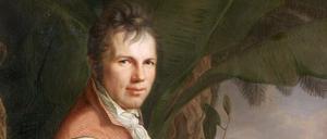 Alexander von Humboldt auf einem Gemälde von Friedrich Georg Weitsch.