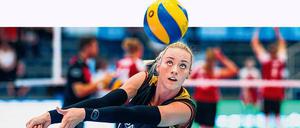 Spielte groß auf gegen Russland: Diagonalangreiferin Louisa Lippmann.