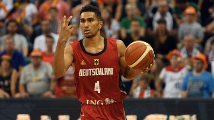 Maodo Lo, 26, lief bislang 54 Mal für die deutsche Basketball-Nationalmannschaft auf. Am Sonntag startet das Team mit dem Spiel gegen Frankreich in die WM.