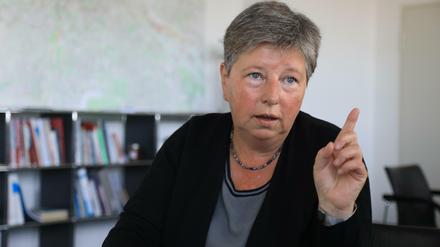 Katrin Lompscher (Die Linke) ist Senatorin für Stadtentwicklung und Wohnen.