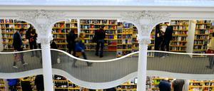 Eine Buchhandlung in Bukarest. Rumänische Literatur wird zu Unrecht oft übersehen.