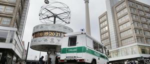 Von Januar bis Juli dieses Jahres erfasste die Polizei rund um die „Alex“-Wache 4352 Straftaten.
