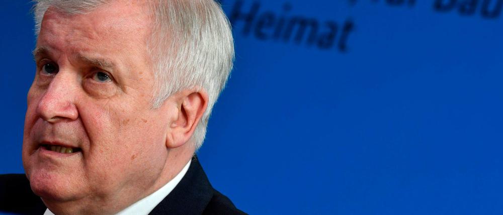 Bundesinnenminister Horst Seehofer (CSU).
