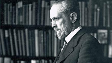 Der Büchermensch.:Werner Sombart im Jahr 1928.