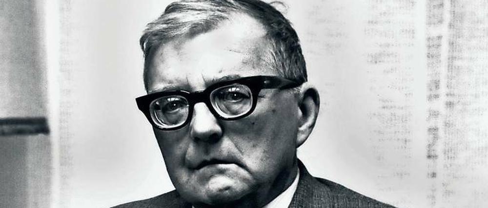 Ein Opfer der Zensur. Der Komponist Dimitri Schostakowitsch.
