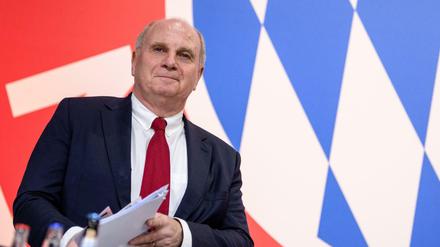Das waren noch heile Zeiten. Uli Hoeneß im Jahr 2017 bei einer Mitgliederversammlung der Bayern.