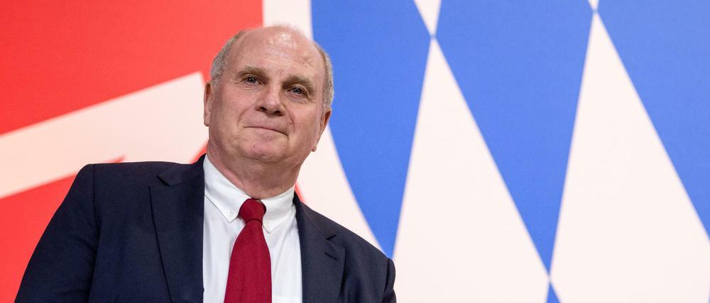 Das waren noch heile Zeiten. Uli Hoeneß im Jahr 2017 bei einer Mitgliederversammlung der Bayern.