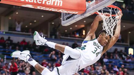 Giannis Antetokounmpo wurde in der abgelaufenen NBA-Saison als wertvollster Spieler ausgezeichnet. 