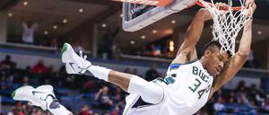 Giannis Antetokounmpo wurde in der abgelaufenen NBA-Saison als wertvollster Spieler ausgezeichnet. 