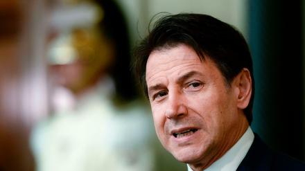 Italiens Ministerpräsident Giuseppe Conte will eine Regierung im „Zeichen der Neuheit“. 