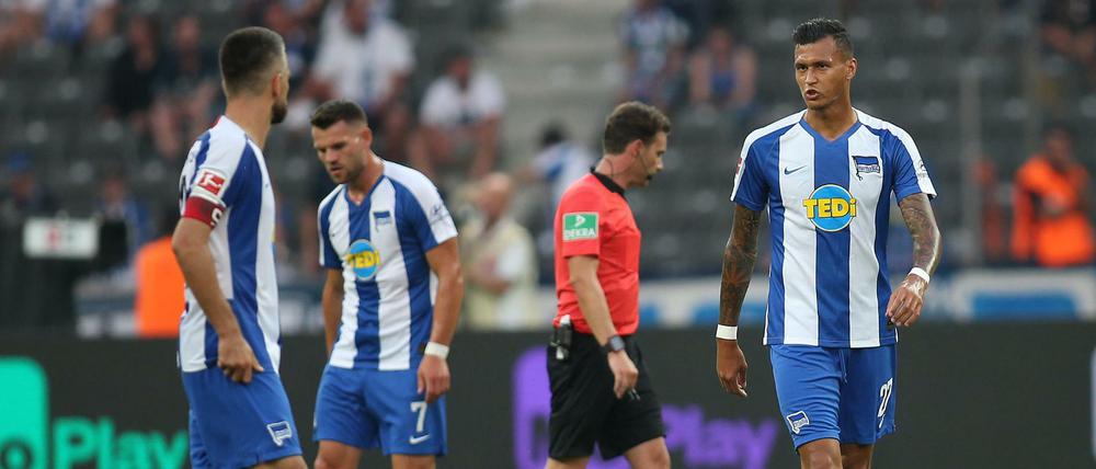 Erste kleine Enttäuschung: Hertha verlor am Wochenende 0:3 gegen den VfL Wolfsburg.