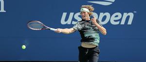 Alexander Zverev hatte in der ersten Runde mehr Mühe als erhofft. 