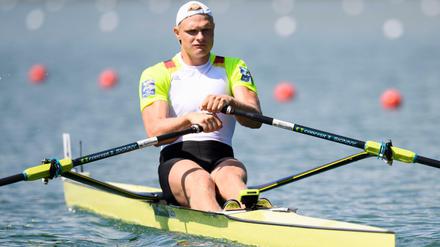 Senkrechtstarter. Oliver Zeidler ist WM-Mitfavorit im Einer.