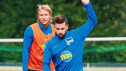 Zurück im Geschäft. Marvin Plattenhardt trainiert seit dieser Woche wieder mit der Mannschaft. 