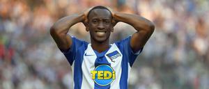 Dodi Lukebakio blieb in seinem zweiten Spiel für Hertha dieses Mal ohne Treffer.