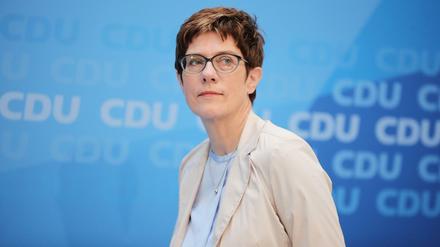 CDU-Vorsitzende Annegret Kramp-Karrenbauer.