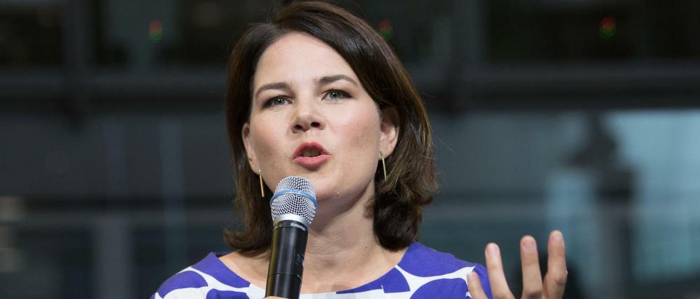 Die Parteichefin der Grünen Annalena Baerbock.