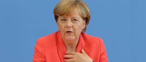 31.8.2015: Die Pressekonferenz mit Angela Merkel, auf der sie ihr "Wir schaffen das" postulierte.