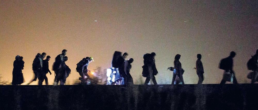 Flüchtlinge (Symbolbild)