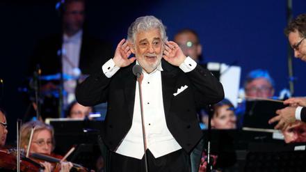 Domingo bei einem Konzert am 29. August 2019 im ungarischen Szeged
