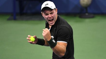 Schon wieder Grund zum Jubeln: Dominik Köpfer steht im Achtelfinale