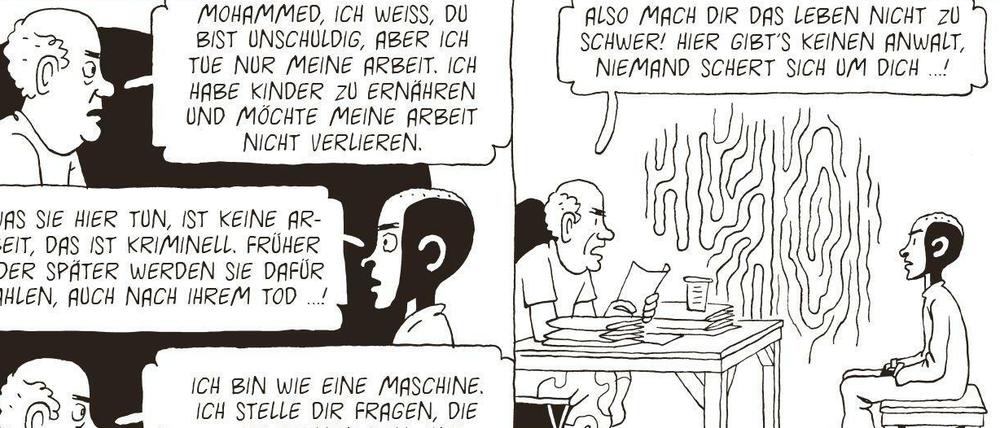 Kriminelle Verhältnisse. Eine Szene aus „Guantanamo Kid“.
