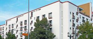 Hans Scharoun entwarf dieses Appartement-Haus am Kaiserdamm.