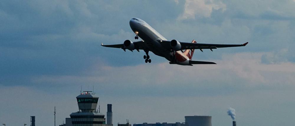 Viele Flüge konnten am Mittwoch nicht von Tegel aus starten. 