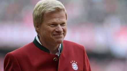 Hat gut lachen. Oliver Kahn wird ab Ende 2021 Vorstandsvorsitzender des FC Bayern.