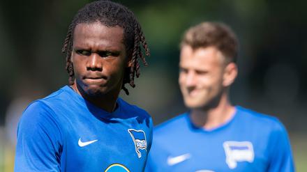 Skeptisch. Dedryck Boyata ist bei Hertha BSC auf dem Weg der Besserung.