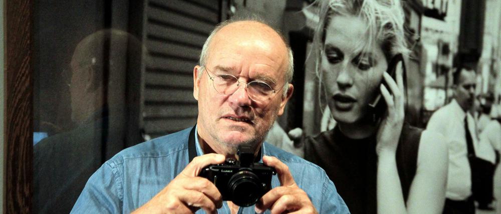 Am Drücker. Peter Lindbergh (23.11.1944 – 3.9.2019) im Fotokunsthaus C/O Berlin. 