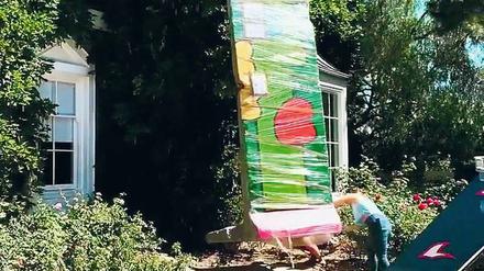 Romantisch: zur Hochzeit bekam Heidi Klum 2,6 Tonnen Stahlbeton.