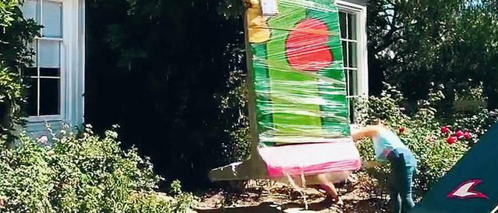 Romantisch: zur Hochzeit bekam Heidi Klum 2,6 Tonnen Stahlbeton.
