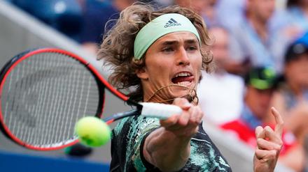 Alexander Zverev überzeugte mit guten Aufschlägen.