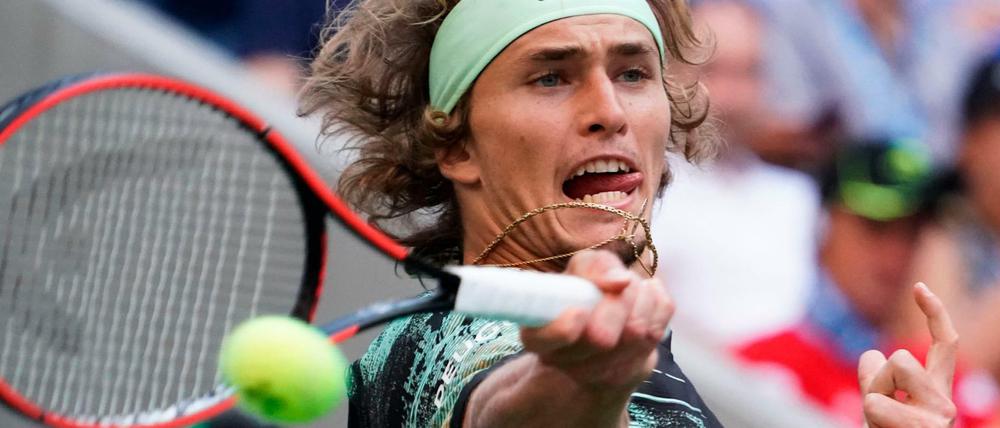 Alexander Zverev überzeugte mit guten Aufschlägen.