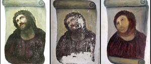 Die missglückte Restauration aus dem Jahr 2012 sorgte für Empörung.