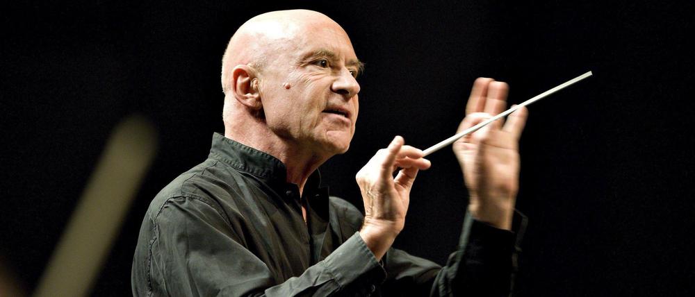 Christoph Eschenbach beim Antrittskonzert.