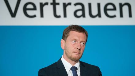 Michael Kretschmer (CDU), Ministerpräsident von Sachsen. 
