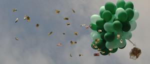 Wenn Geld vom Himmel fällt.