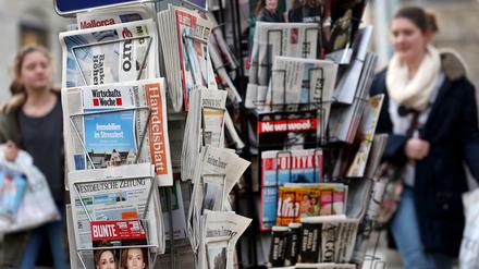Über den Ausgang der Landtagswahlen berichten viele Medien - auch international.