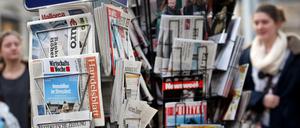 Über den Ausgang der Landtagswahlen berichten viele Medien - auch international.